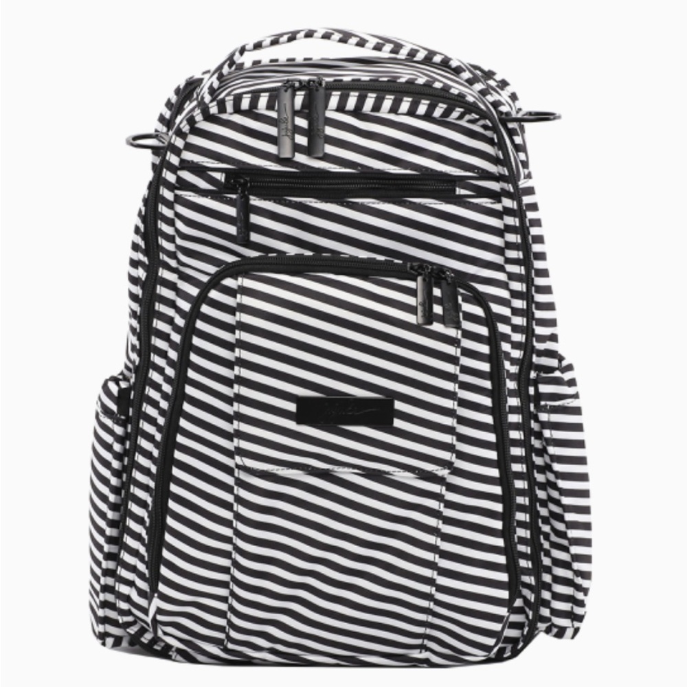 JuJuBe Be Right Back Travel Backpack, Diaper Bag with Memory Foam Changing Pad